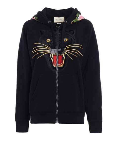 gucci sweatshirt flowers|gucci tiger sweater women.